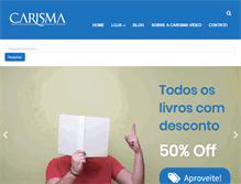 Tablet Screenshot of carismavideo.com.br